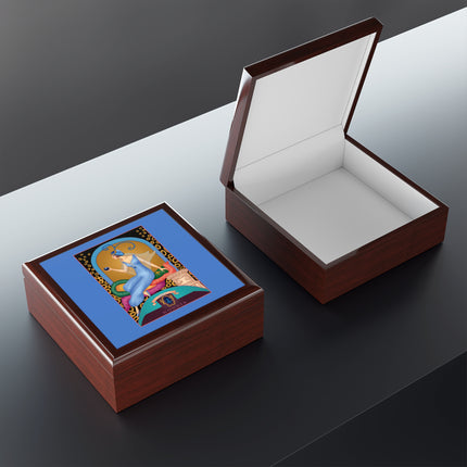 September & Sapphire (from the Gem Series) by Sofia Chiostri Jewelry Box