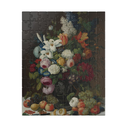 Still Life Floral & Fruit Puzzle — Roesen Abundance (110–1014 pcs)