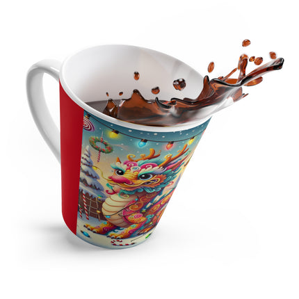 Playful Dragon's Christmas Latte Mug