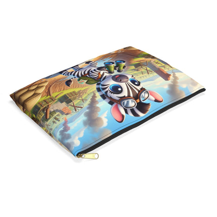 Zebra Lookout Accessory Pouch – Curious Explorer & Safari Spirit