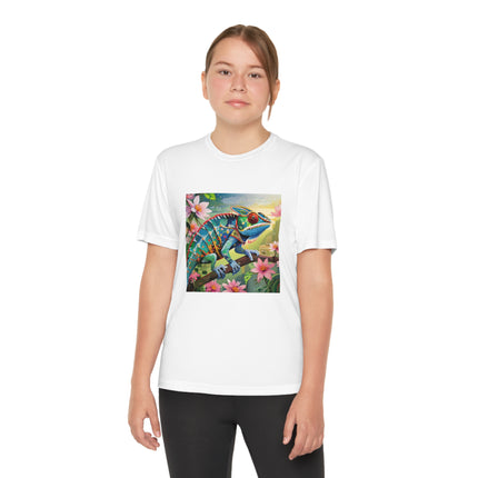 Camouflage Chameleon Youth Competitor Tee