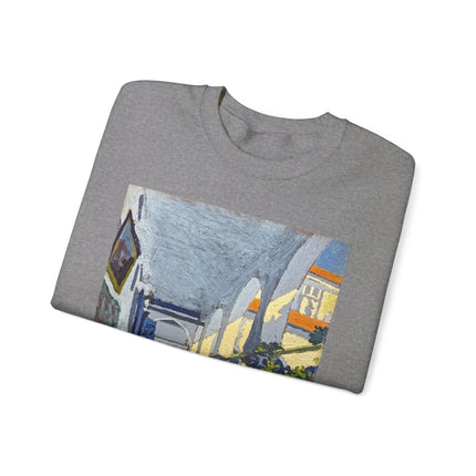 Gallery of a Moroccan Riad by George Gaudion Heavy Blend™ Crewneck Sweatshirt