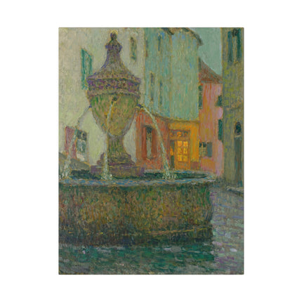 The Fountain at Saint-Paul – Henri Le Sidaner’s Tranquil Vision