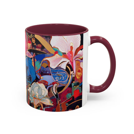 Ethereal Irises Colorful Mugs (11oz, 15oz)