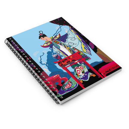 A Visual Journey by Umberto Brunelleschi Spiral Notebook - Ruled Line
