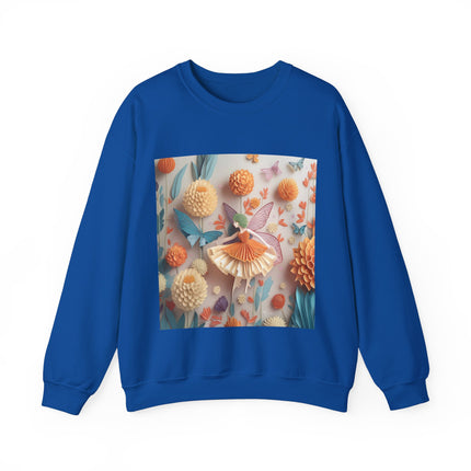 Dahlia Fairy Unisex Heavy Blend™ Crewneck Sweatshirt
