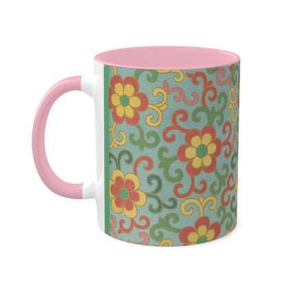 Examples of Chinese Ornament, Pl.09 by Owen Jones Colorful Mugs, 11oz