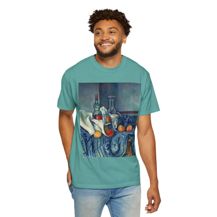 The Peppermint Bottle by Paul Cézanne Unisex Garment-Dyed T-shirt