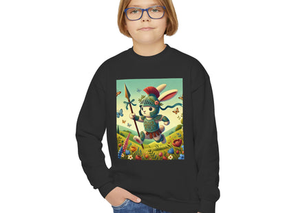 Rabbit Gladiator Youth Crewneck Sweatshirt