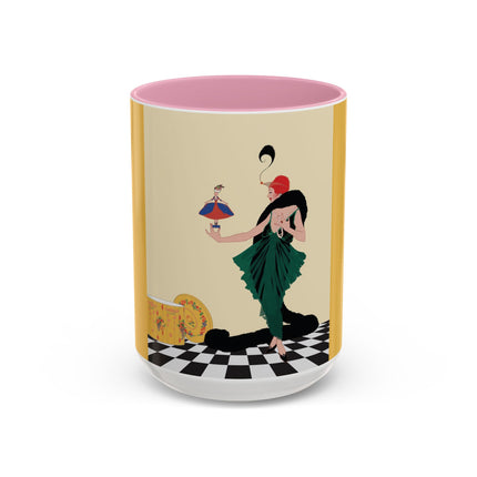 The Marionette Colorful Mugs – Theatrical Glamour & Cabaret Elegance