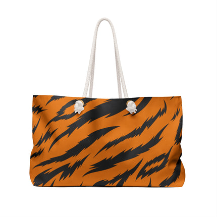 Classic Tiger Print Weekender Bag