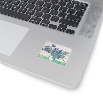 Irises by Vincent Van Gogh Kiss-Cut Stickers (4 Sizes)