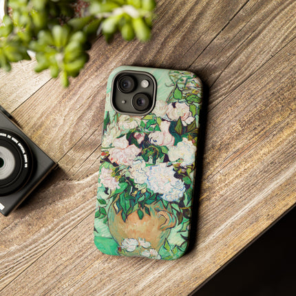 Roses by Vincent Van Gogh Phone Cases