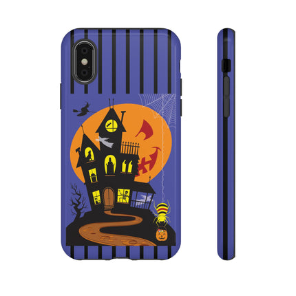 Halloween Night at the Haunted House Phone Cases