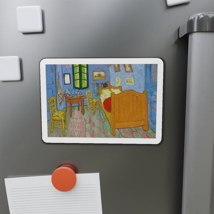 The Bedroom by Vincent van Gogh Die-Cut Magnets (5 Sizes)