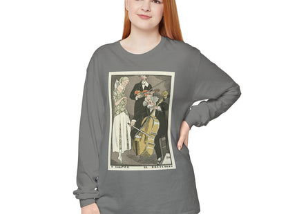 O Maitre el Relicario by Fernand Siméon Garment-dyed Long Sleeve T-Shirt