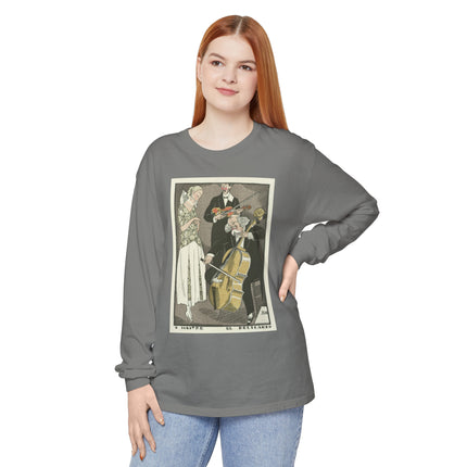 O Maitre el Relicario by Fernand Siméon Garment-dyed Long Sleeve T-Shirt