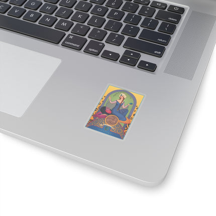 December & Tanzanite (from the Gem Series) by Sofia Chiostri Kiss-Cut Stickers (4 Sizes)