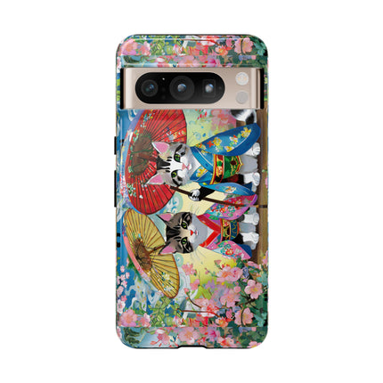 Kimono Kitties Phone Cases