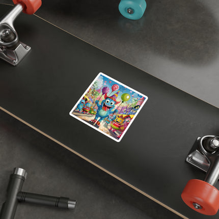 Monster Parade Madness Die-Cut Stickers (5 Sizes)
