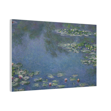 Water Lilies by Claude Monet Matte Canvas, Stretched, 0.75"