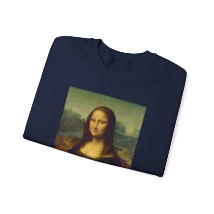 Mona Lisa by Leonardo da Vinci Unisex Heavy Blend™ Crewneck Sweatshirt