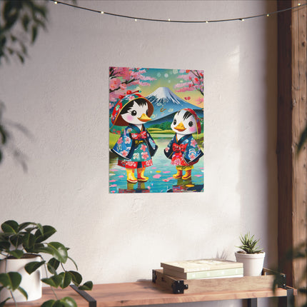 Rainy Day Ducks Fine Art Posters
