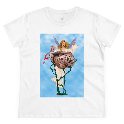 Enchanting Serenity Women's Midweight Cotton Tee