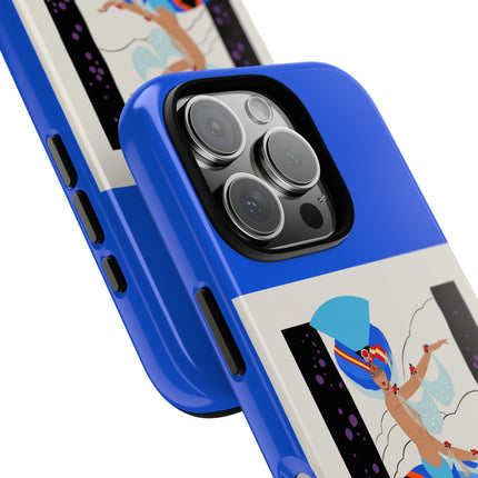 Exotic Dancer Phone Case – Vibrant Performance & Art Deco Flair