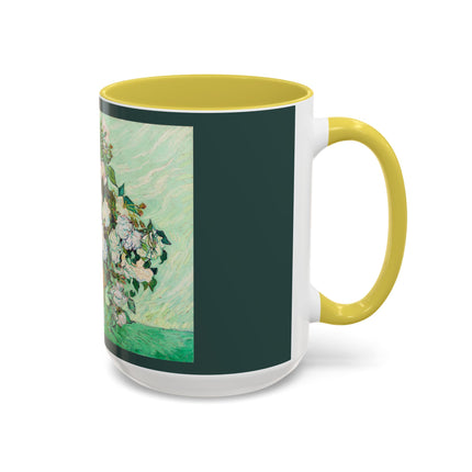 Roses by Vincent Van Gogh Colorful Mugs (11oz, 15oz)