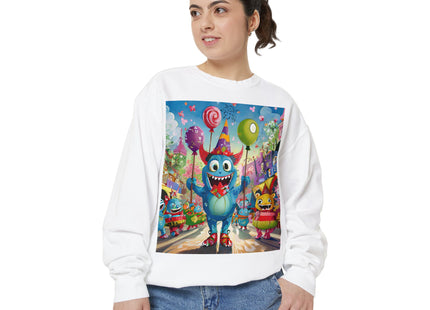 Monster Parade Madness Unisex Garment-Dyed Sweatshirt