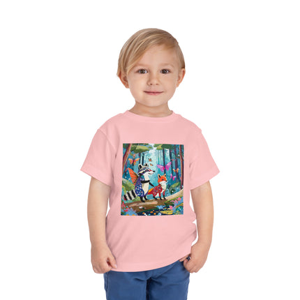 Whimsical Woodland Toddler Short Sleeve Tee