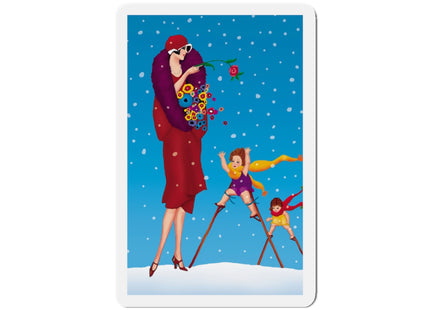 Snowfall & Couture Die-Cut Magnets (5 Sizes)