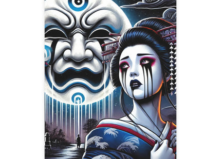 Geisha’s Black Ink Tears Postcards (envelopes included) - Bundles of 10, 30, 50 Pieces