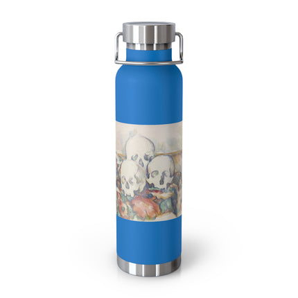 The Three Skulls by Paul Cézanne Copper Vacuum Insulated Bottle, 22oz