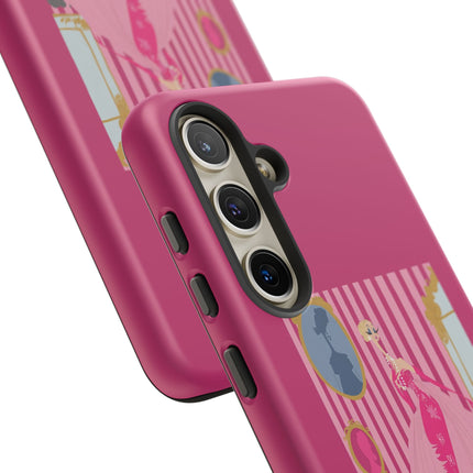 Lady in Pink Phone Case – Graceful Sophistication