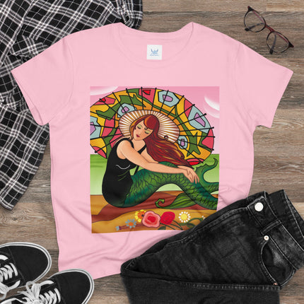 Siren Serenade Women's Midweight Cotton Tee