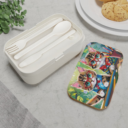 Kitten Scholars Bento Lunch Box
