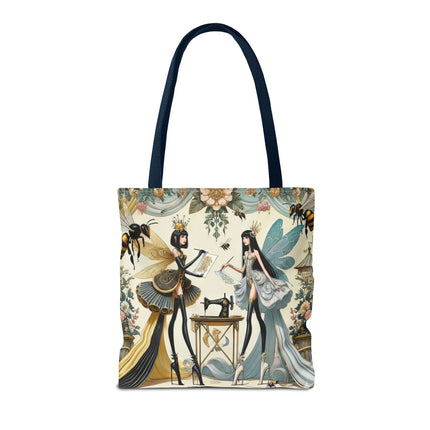 The Quiet Work of Fairies Tote Bag – Enchanted Atelier & Gentle Magic