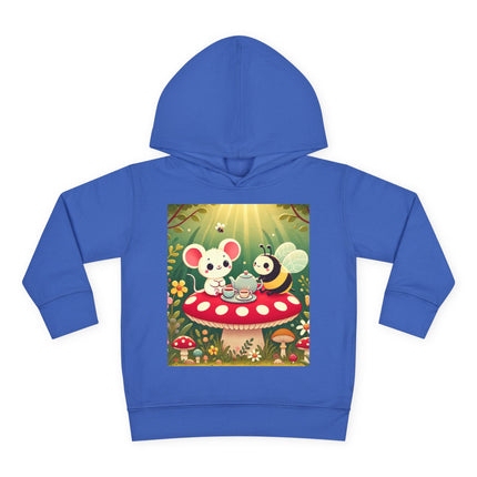 Tea Time Friends Toddler Pullover Fleece Hoodie