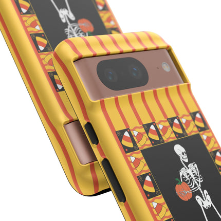 Candy Corn Skeleton Phone Cases