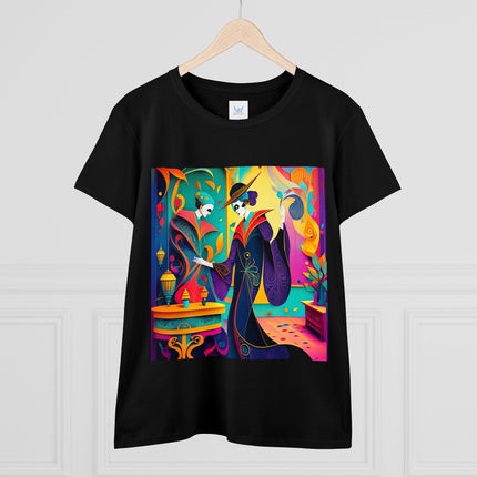 Phantoms of Elegance Women's Midweight Cotton Tee