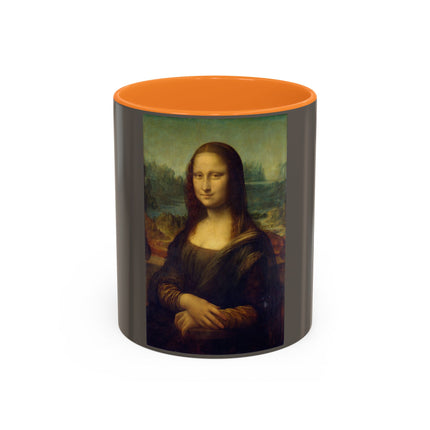 Mona Lisa by Leonardo da Vinci Colorful Mugs (11oz, 15oz)