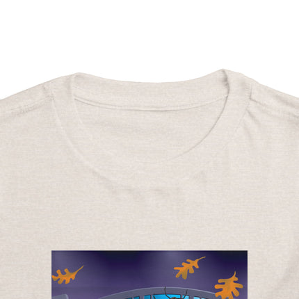 Whimsical Halloween Mischief Toddler Short Sleeve Tee
