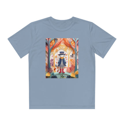 Cat in Boots in the Enchanted Forest Youth Competitor Tee