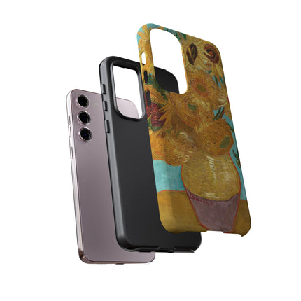 Vase with Twelve Sunflowers by Vincent Van Gogh Phone Cases