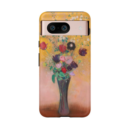 Vase of Flowers by Odilon Redon Phone Cases
