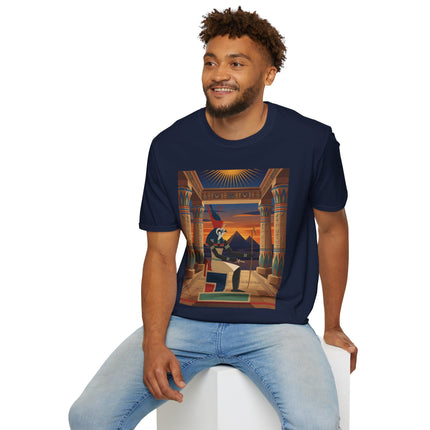 Horus Egyptian Sky God T-Shirt – Falcon Power & Eternal Kingship