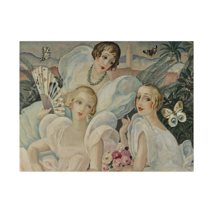 Les Femmes Fatales – 1933 Art Deco Portrait of Alluring Women by Gerda Wegener