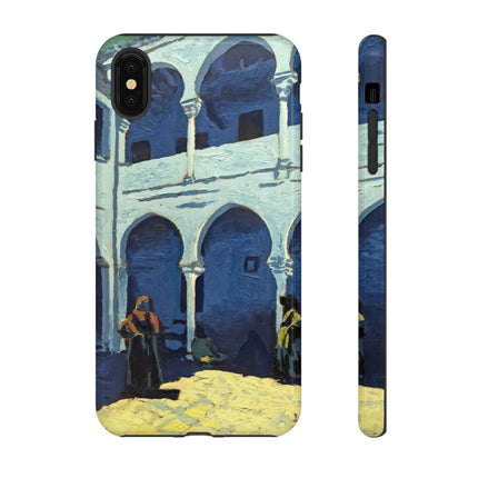 Courtyard of Moroccan Riad by George Gaudion Phone Cases